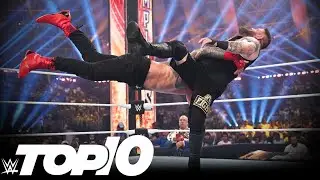 Top 10 Spears By Roman Reigns 👆 | ACKNOWLEDGE ME