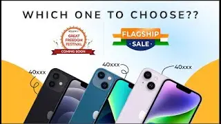 Best Deals on iPhone :Flipkart Flagship Sale vs Amazon Great Freedom Festival