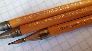 Обзор механических карандашей Dur-O-Lite Keen-Point Vintage &laquo;одноразовые&raquo;