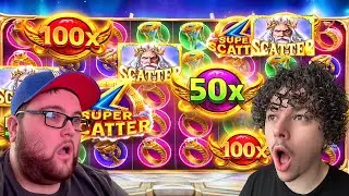 Risking it ALL on Gates Of Olympus SUPER SCATTER 1000...