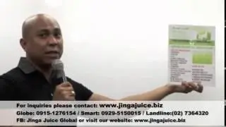 Jinga Juice Global Official Presentation by CEO of Jinga   Garry Norman