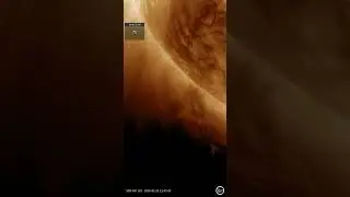 (AIA 193)A beautiful southern-hemisphere prominence lifted off the Sun -23.1.26