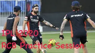 IPL 2020 RCB Practice Session