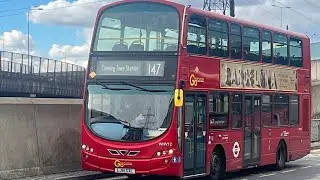 Common+Fast | Journey On The London Bus Route 147 |  LJ61GXL | WHV12 | Gemini 2 | GAL