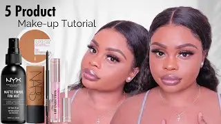 5 PRODUCT MAKEUP TUTORIAL | EASY & QUICK