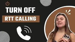 How to Turn Off RTT (Real-Time Text) Calling on iPhone