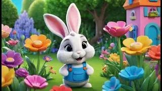El conejo que pintaba rayas | Canción Infantil Creativa