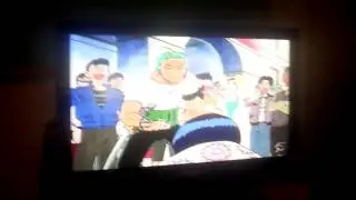 One Piece transmitido en canal de tv local (RD)