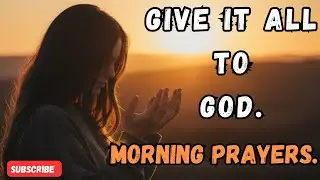 STOP CARRYING THE WEIGHT|@Eternally Fixed Morning prayers for rest and strength.