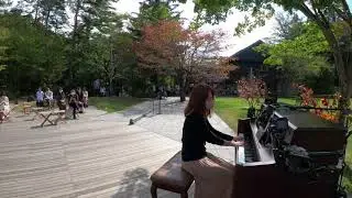 【軽井沢 森ピアノ】川合愛美さんが奏でる 