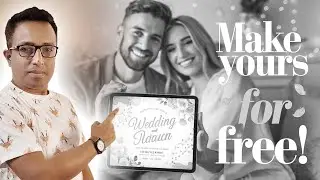 How to create Wedding Invitation Video easily | Free video templates