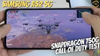 Samsung Galaxy A52 5G test game Call of Duty Moible CODM