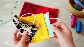 Reuse Surgical Mask? 😚 Try this Fabric Face Mask Cover DIY