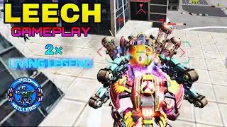 WHEN I'M ANGRY | WAR ROBOTS LEECH GAMEPLAY | PRO KILLERS
