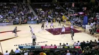 Gerald Green hits a jumper from near mid court vs Cavs [03/18/2013]