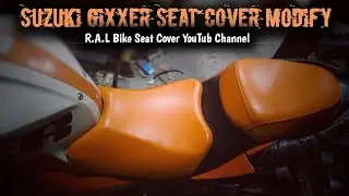 SUZUKI GIXXER BIKE SEAT MODIFICATION. Single || Double