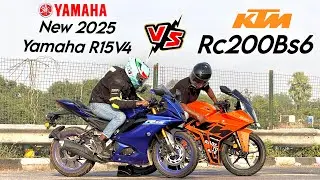 R15v4 2025 vs Rc200bs6 DRAG RACE 