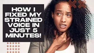 5-Minute Fix for a Strained Voice?! 🎤 Discover My Quick & Easy Secret to Vocal Relief! 🔥