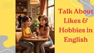 Talk About Your Likes and Hobbies in English | Easy Daily Conversation 💬🌍