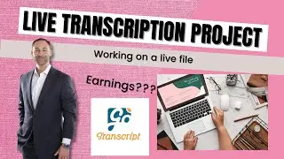 #GoTranscript Working on a live transcription project | GoTranscript | How much earnings???