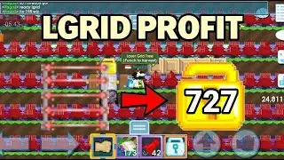 LGRID FARM PROFIT IN 2025 OMG!!! (HOW TO GET RICH!!!) 🤑| Growtopia profit | Growtopia
