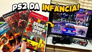 COMPREI V&Aacute;RIOS JOGOS para REVIVER MEU PS2 em 2025!