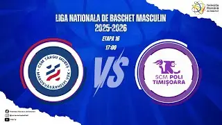 Liga Nationala de Baschet Masculin 25/26 -CSM Targu Mures v. CS SCM Politehnica Timisoara