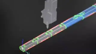3D Tube Nesting Oval tube cutting by tube laser cutting machine
