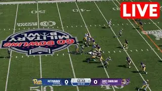 🔴 Pittsburgh Panthers vs East Carolina Pirates | Military Bowl - NCAAF 2025 College Football 26 Sim