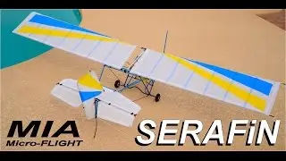 RC Ultralight Airplane MIA SERAFiN&trade;  Quicksilver Style