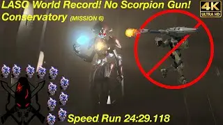 Halo Infinite Conservatory Legendary All Skulls On | No Tank Gun! No Upgrades! LASO World Record!
