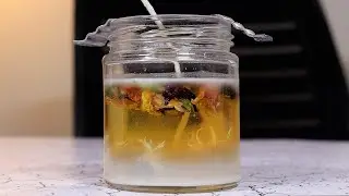 DIY Flower Jar Candle | Under $15 Crafts
