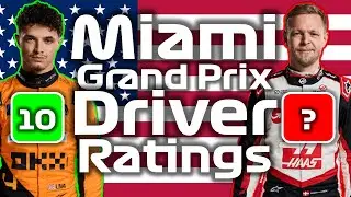 My Driver Ratings For The 2024 Miami GP!