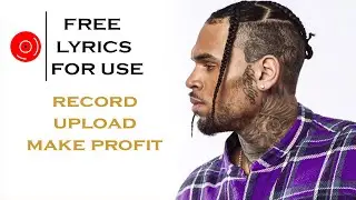 [FREE LYRICS] Rap/Sing Like Chris Brown - FREE TO USE - BEST RAP LYRICS FOR FREE- FREE UNUSED RAP -