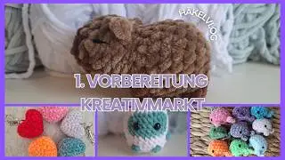 Von 0 auf 250: Diese Kuscheltiere häkel ich für den Kreativmarkt | Inventar aufstocken | Teil 1 /1