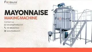 🥄Mayonnaise Making Machine #FoodProcessing #MayonnaiseMachine 🏭