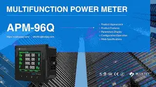 Blue Jay APM 96Q Multifunction Power & Energy Meter