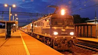 Dwie asynchroniczne rakiety EU07A-003 + EU07A-002 z IC 5604 Mieszko do Wrocławia Gł&oacute;wnego.