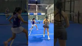 Women&rsquo;s Intermediate Play with a Pro. #padel #padelrally