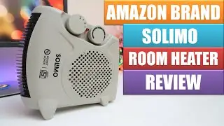 Solimo | Бренд Amazon | Обогреватель воздуха &mdash; 2000 Вт &mdash; Распаковка и обзор