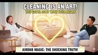 Airbnb Cleaning is an art. Doing it with your heart.