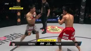 One Championship || Joshua Pacio Vs Yosuke Saruta || Part Moment{W-KO}.