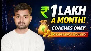 How Coaches Can Make ₹1 Lakh Per Month in 2026 | Step-by-Step Roadmap