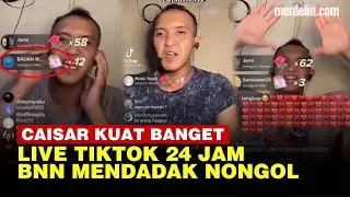 Caisar YKS Disenggol BNN saat Asyik Live TikTok 24 Jam Sambil Joget Ria