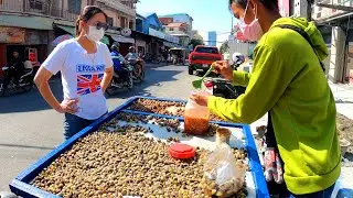 Cambodian Street Food Tour for Lunch at Olympic Market, Phnom Penh Nowadays