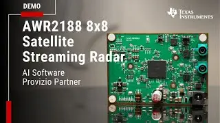 Satellite streaming radar with signal processing software and AI driven perception from Provizio