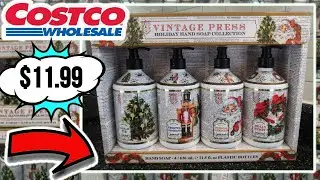 Costco 2022 Vintage Press holiday hand soap collection: REVIEW