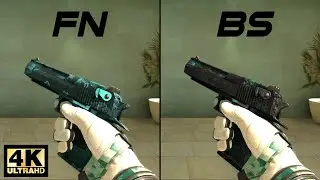 CSGO Desert Eagle | Midnight Storm - Skin showcase all floats [4K60FPS]