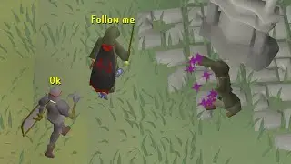 Luring New Runescape Players (and then helping them after)