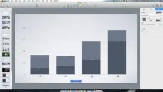 change keynote bar chart color